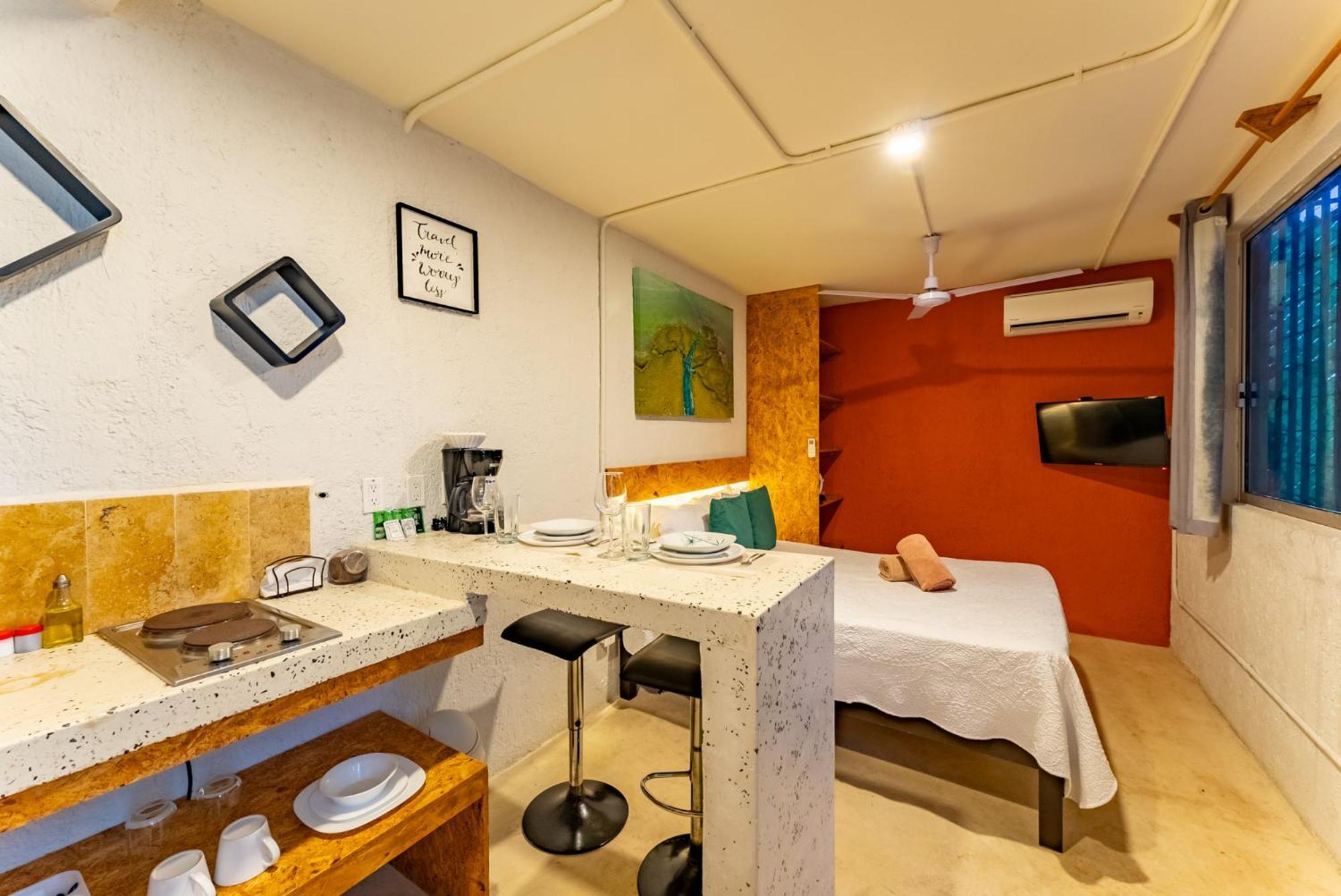 Casa Rubia Apartment แคนคูน ภายนอก รูปภาพ