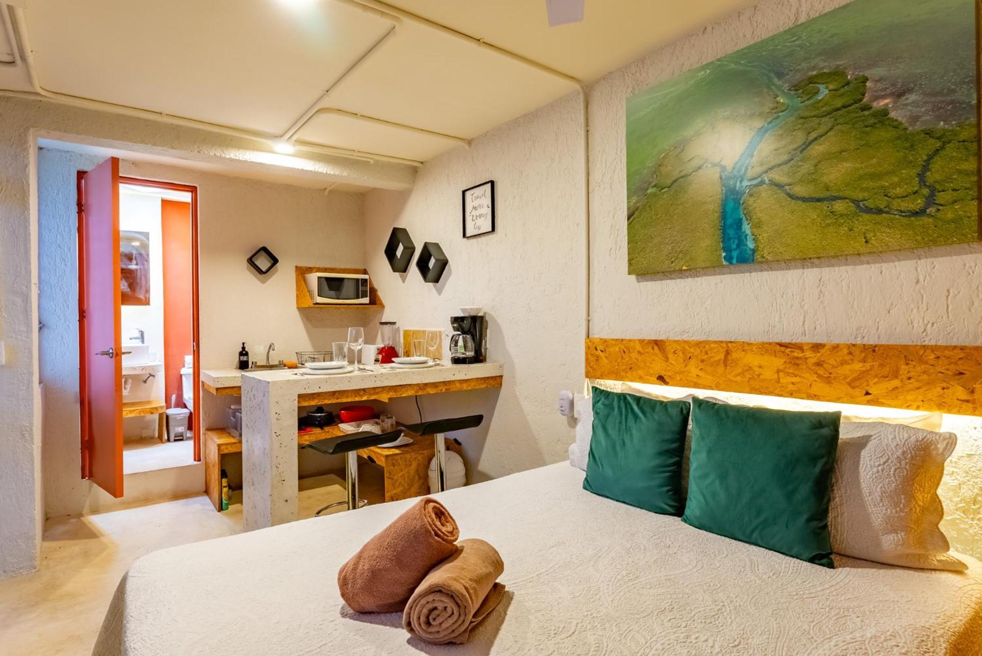 Casa Rubia Apartment แคนคูน ภายนอก รูปภาพ