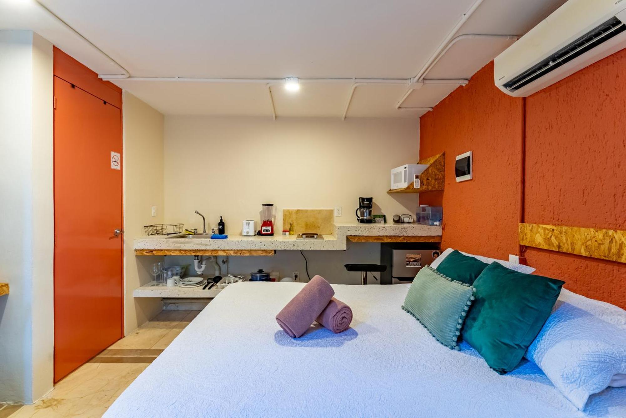 Casa Rubia Apartment แคนคูน ภายนอก รูปภาพ