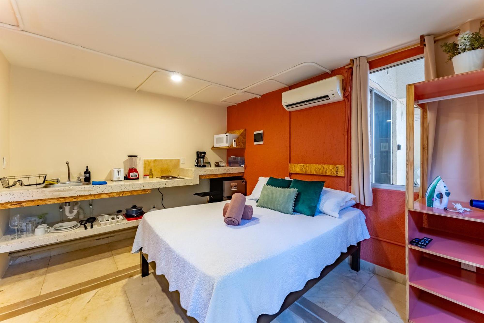 Casa Rubia Apartment แคนคูน ภายนอก รูปภาพ