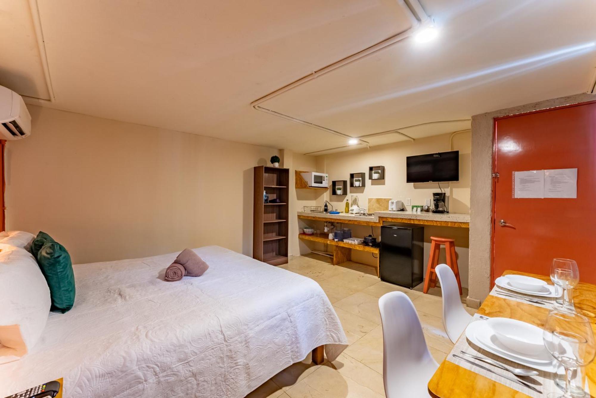 Casa Rubia Apartment แคนคูน ภายนอก รูปภาพ